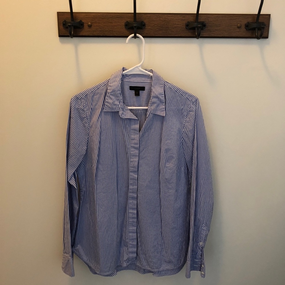 J.Crew striped button down